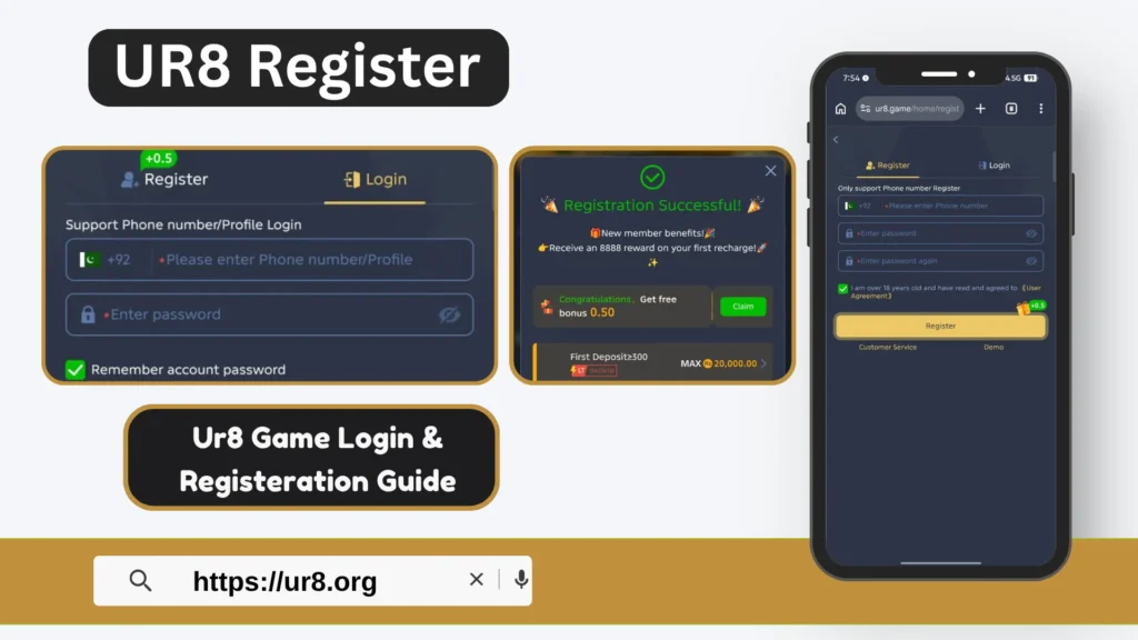 UR8 Game login